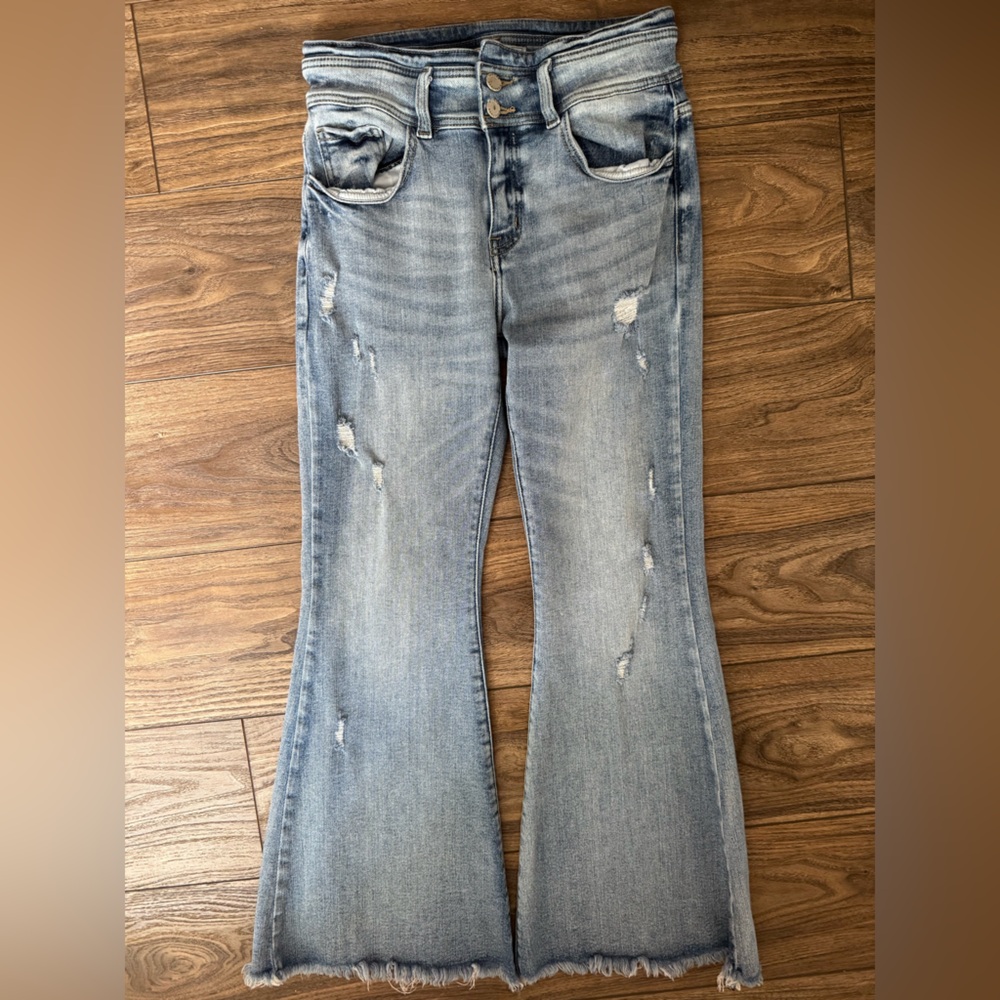 Kancan High Rise Flare Jeans